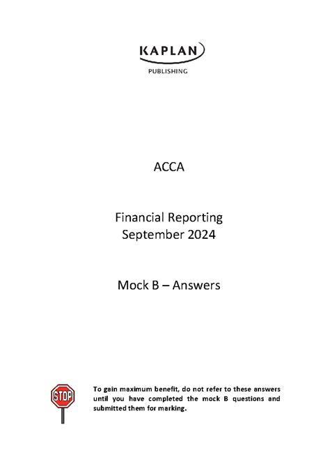 kaplan acca mock exams dec 2013 p5