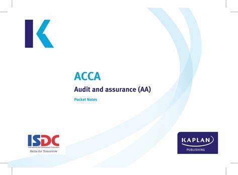 kaplan acca pocket notes f1 2013