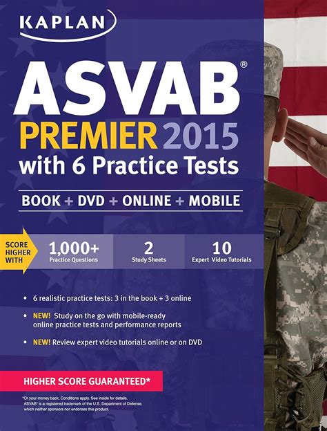 Read Online Kaplan Asvab Premier 2015 With 6 Practice Tests 