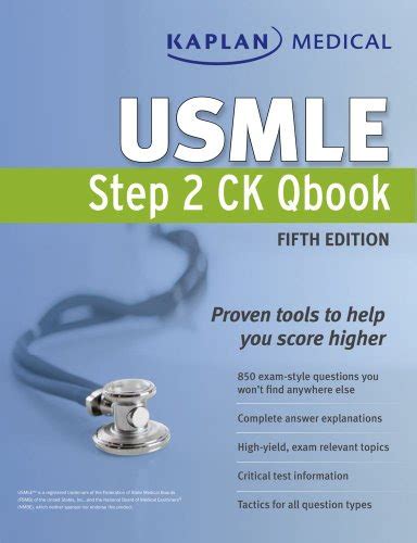 Download Kaplan Medical Usmle Step 2 Ck Qbook Usmle Series 