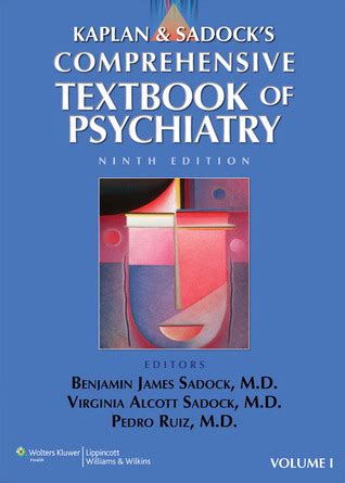 Read Online Kaplan Sadock39S Comprehensive Textbook Psychiatry 8Th Edition 