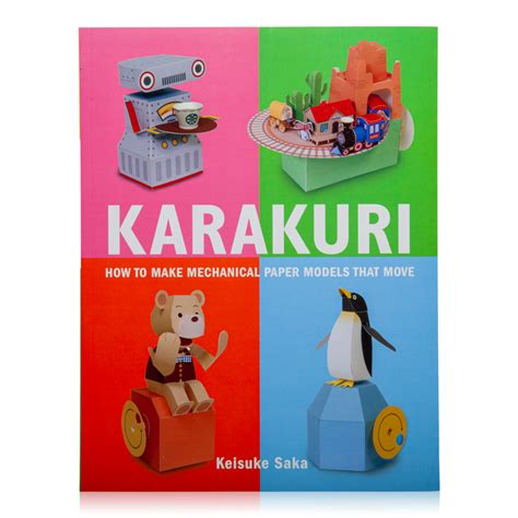 karakuri how to make mechanical paper models that