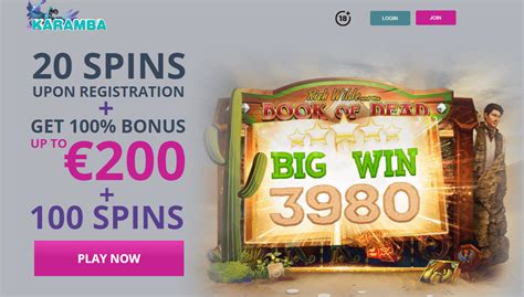 karamba 20 free spins mybf switzerland