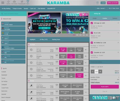 karamba sportsbook review zhus belgium