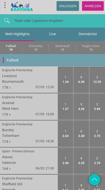 karamba sportwetten test bvmd luxembourg