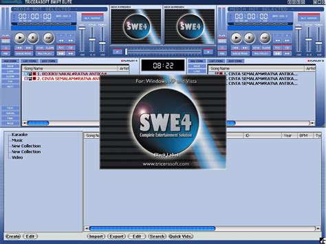 karaoke software swift elite 40
