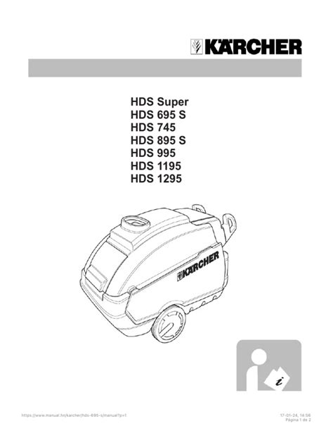 Karcher 695 Manual