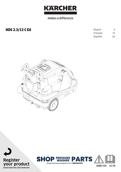 Read Karcher 555 User Guide 