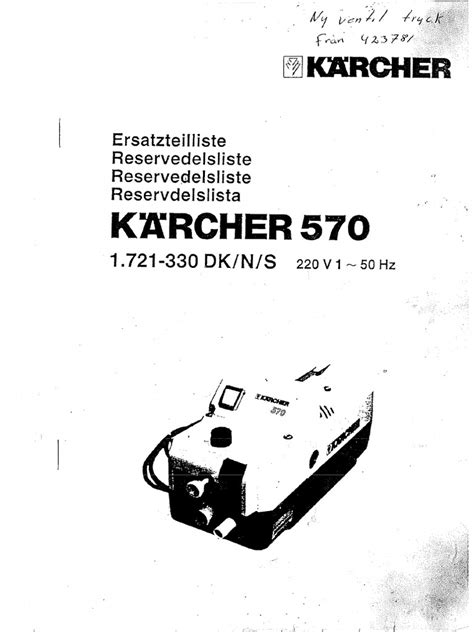 Full Download Karcher 570 Manual 