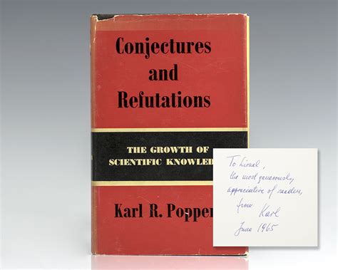 Karl Popper Conjectures And Refutations