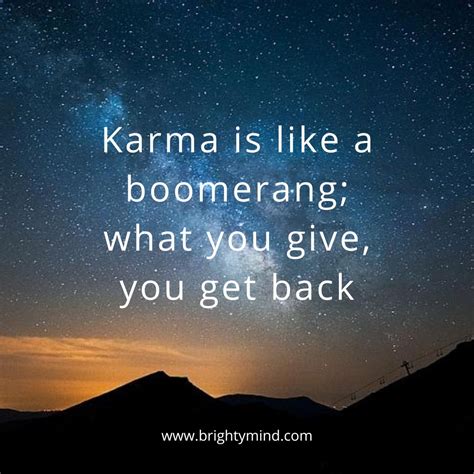 Karma Returns Quotes