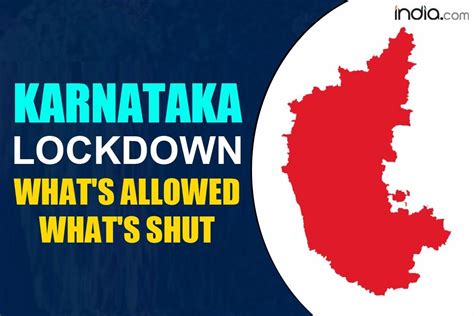 Karnataka Lockdown Guidelines Today