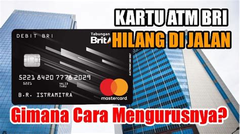 KARTU ATM HILANG BRI：Syarat Ganti Kartu ATM BRI, Rusak Atau Kadaluwarsa - Suara.com