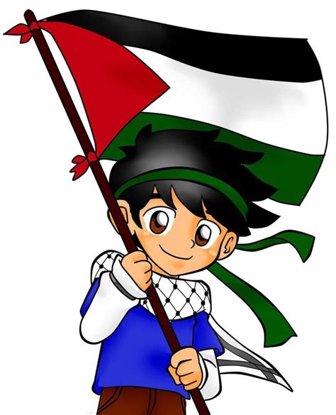 kartun anak palestina