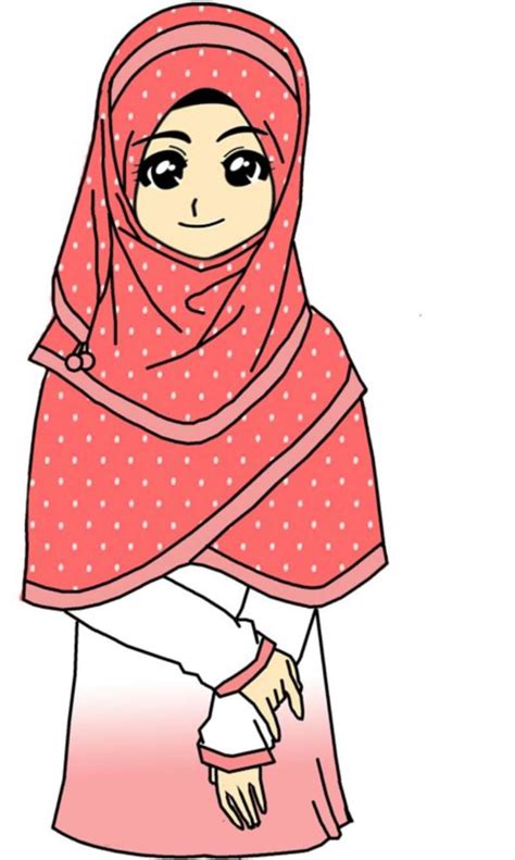 kartun putri muslimah