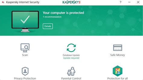 Kaspersky Internet Security 2018 Internet Protection