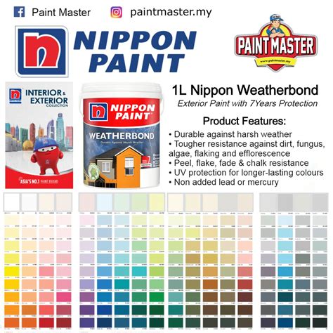 katalog warna warna cat nippon paint