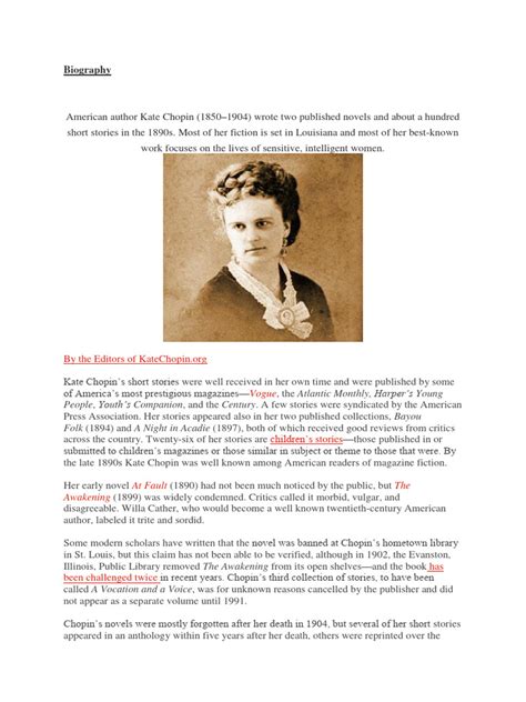kate chopin biography pptx