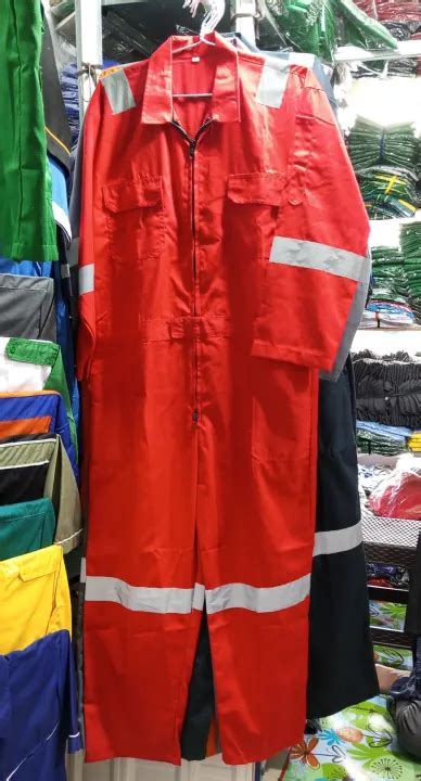 Katelpak Wearpack Safety Model Coverall Proyek Tambang Bahan Baju Tambang - Baju Tambang