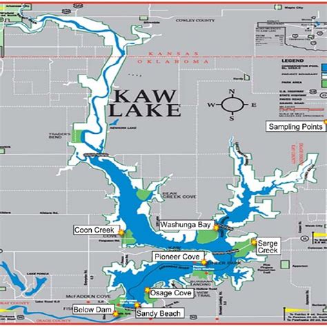 Kaw Lake Level