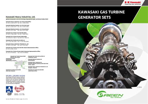 Download Kawasaki Gas Engine Generator Set 