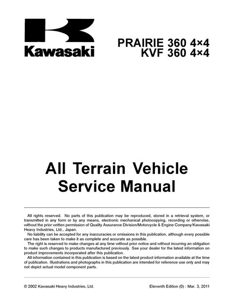 Full Download Kawasaki Kvf 360 User Guide 