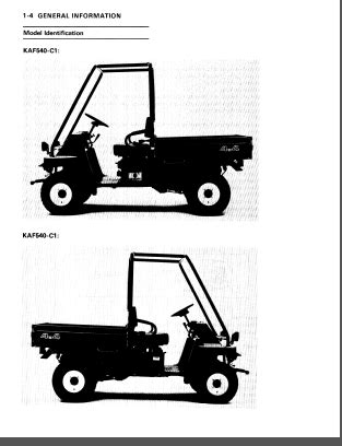Download Kawasaki Mule Kaf 540 Service Manual File Type Pdf 