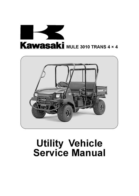 Read Kawasaki Mule Service Manuals Shop Manual Pdf Download 