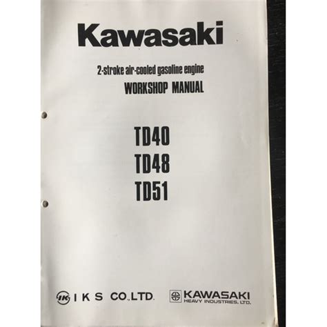 Read Kawasaki Td40 Owner Manual 