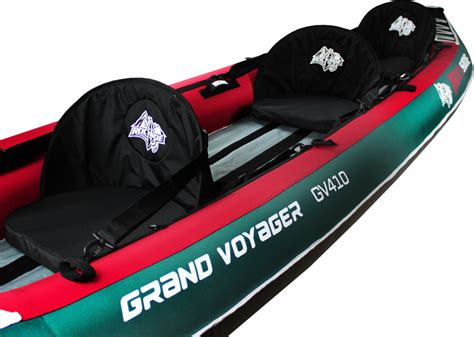 Kayak Gonflable 3 Places Rockside Grand Voyager Supercharged Chauffage Voiture Allume Cigare Action - Chauffage Voiture Allume Cigare Action