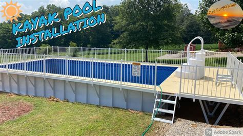 Kayak Pool Installation