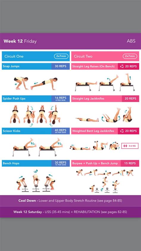 Download Kayla Itsines 12 Week Program Free Pdf 