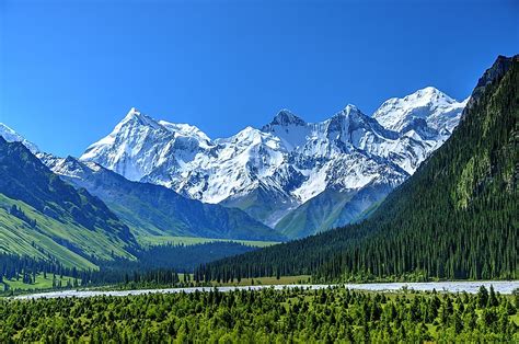 kazakhstan mountain ranges