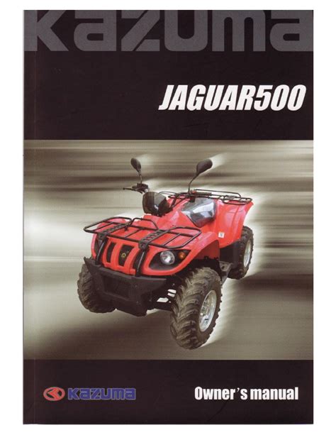 Kazuma 500 Manual