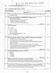 kcse computer project marking scheme