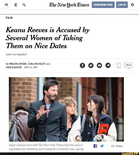 keanu reeves accused of taking girls on nice dates
