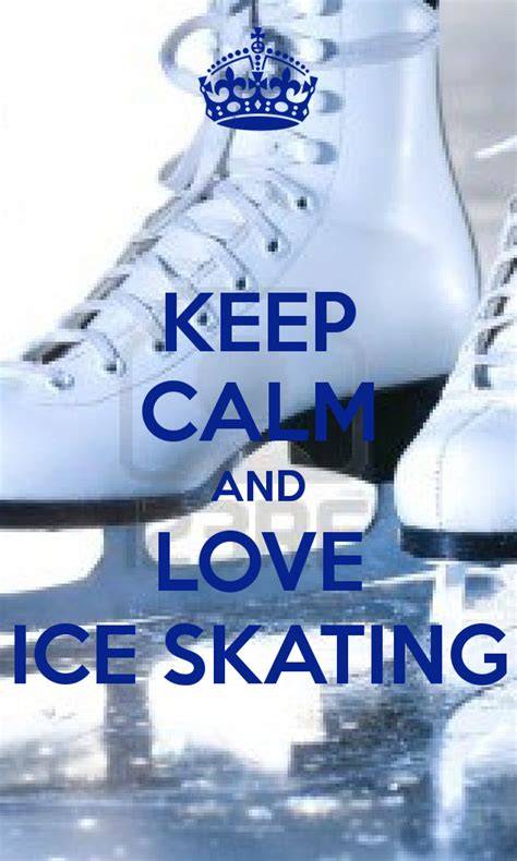 keep calm and love skating notebook roller skater
