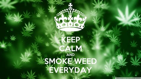 Keep Calm And Smoke Weed