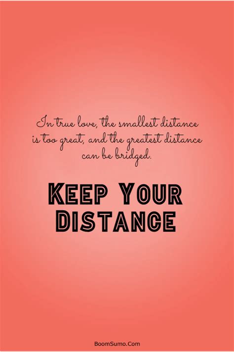 Keep Distance Quotes