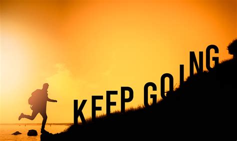 Keep Going Without Faltering One Bit