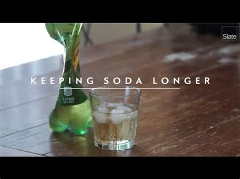 Keep Soda From Going Flat
