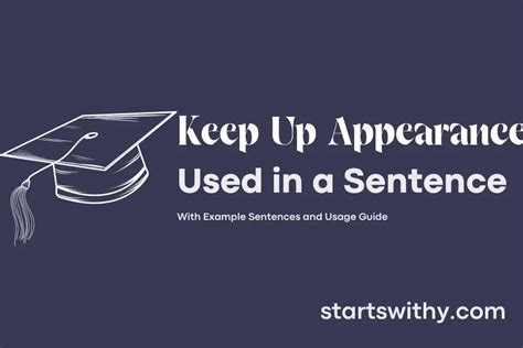 Keep The Appearances