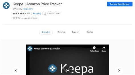 Keepa Chrome Extension