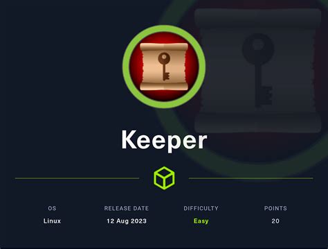 Keeper Htb Walkthrough