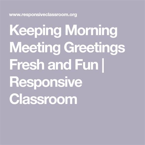 Keeping Morning Meeting Greetings Fresh And Fun Morning Meeting Ideas 3rd Grade - Morning Meeting Ideas 3rd Grade