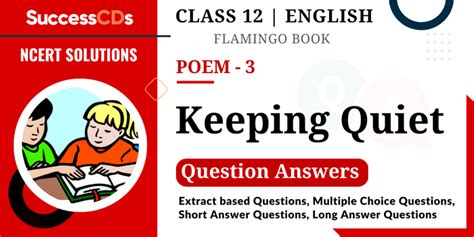 Keeping Quiet Important Question