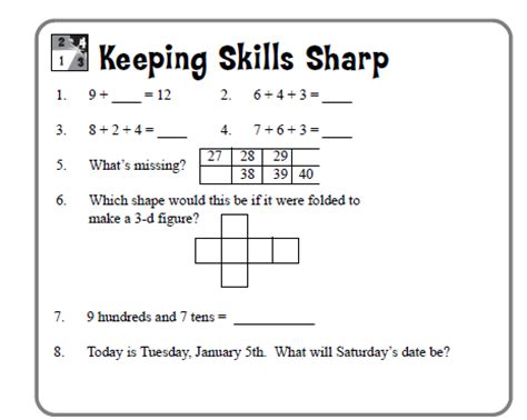Keeping Skills Sharp Grade 7 Awenser Key