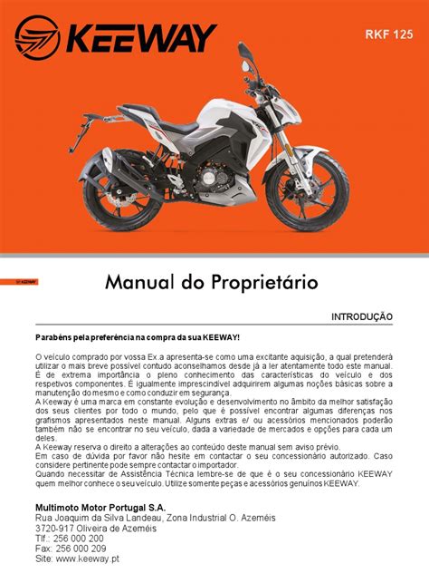 Keeway 125 Manual