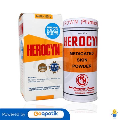 kegunaan bedak herocyn
