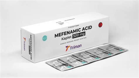 kegunaan obat mefenamic acid